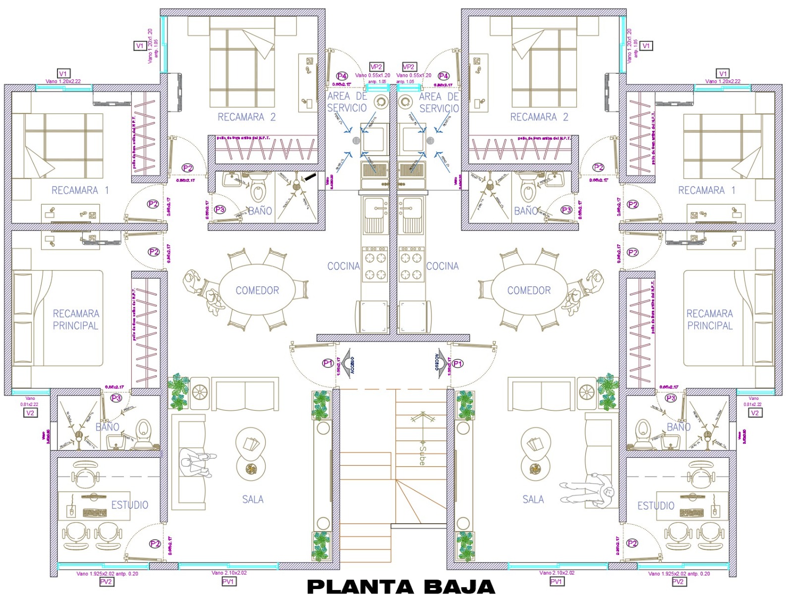 Plano departamento