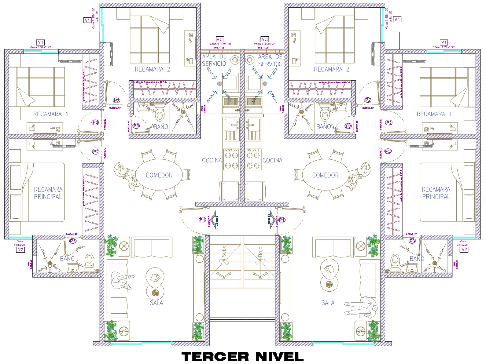 Plano departamento